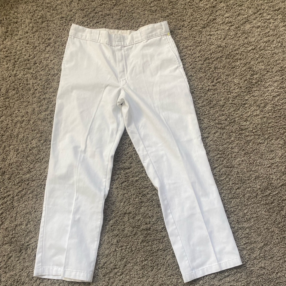 COPY - white dickies 874 brand new w/o tags never worn size 34x30